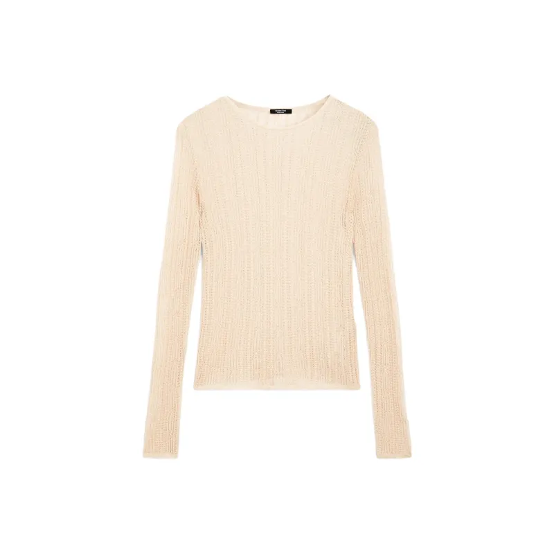 Massimo Dutti T Shirts Women's Ecru-0