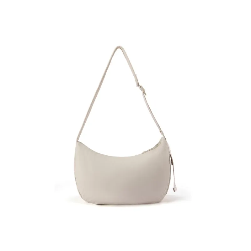 FILA FUSION Fabric Shoulder Bag Unisex Sue Beige Khaki-2