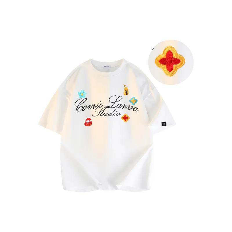 COMIC LARVA T Shirts Unisex-1