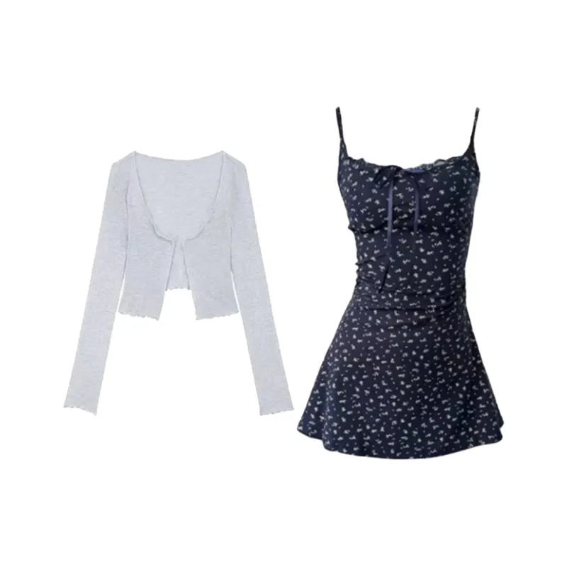 COVER TIME Two Piece Skirt Sets Women's-0