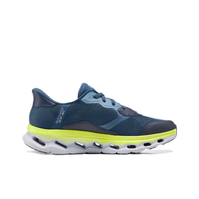 Skechers MEN'S GO WALK Cushioning, Slip Resistant, And Abrasion Resistant Low Top Casual Shoes Men's Blue-1