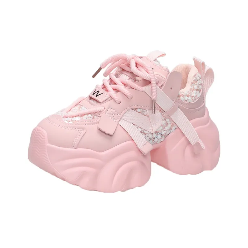 Dawei's House Low Top Chunky Sneakers Women's-6