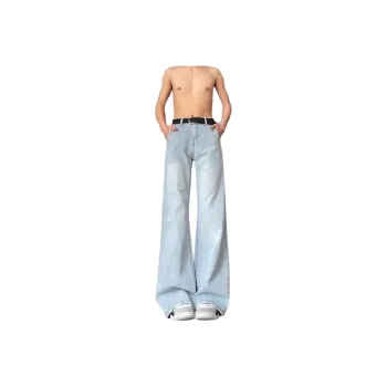 DABAISHA Jeans Unisex Light Blue