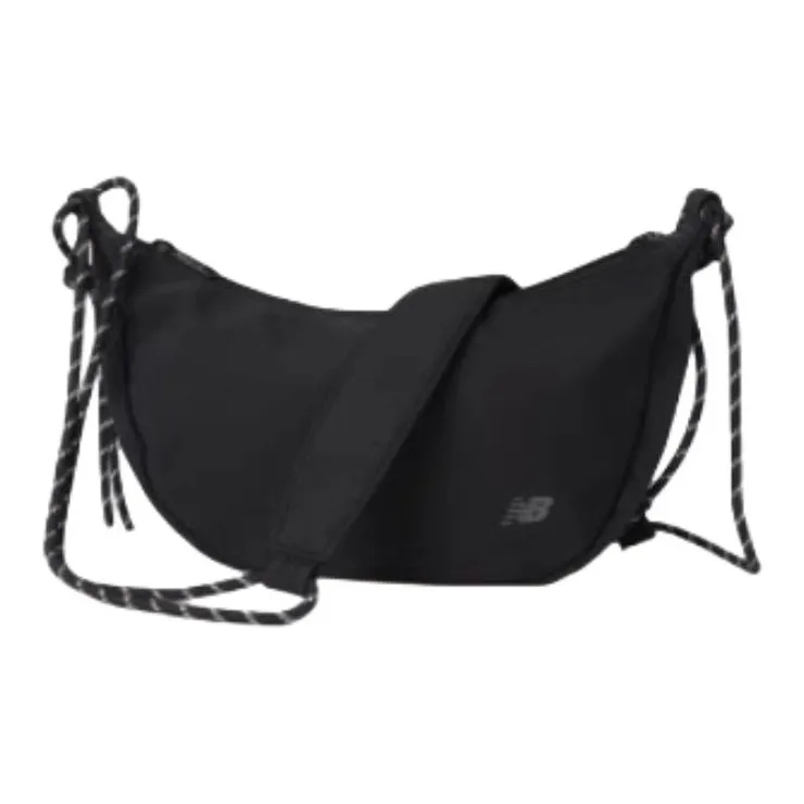New Balance Fabric Shoulder Bag, Crossbody Bag Unisex Black-1