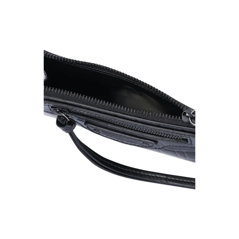 Balenciaga Neo Classic Print Business Card Holder Women's Black-6