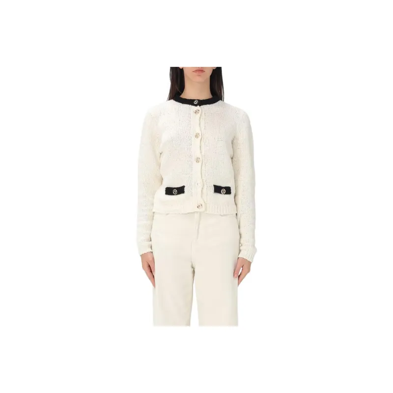 Twinset Logo buttons Cardigan-0