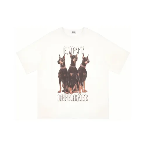 EMPTY REFERENCE Doberman Series T Shirt Unisex Two Tone