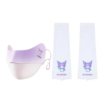 Sanrio Kuromi Polyester Sun Protection Sleeves Unisex