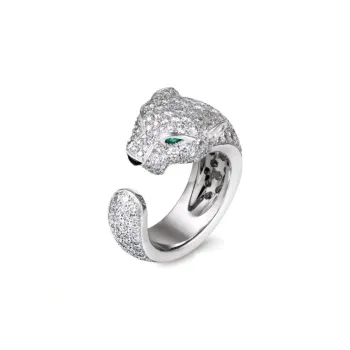 CARTIER Diamond Rings Women's Silver