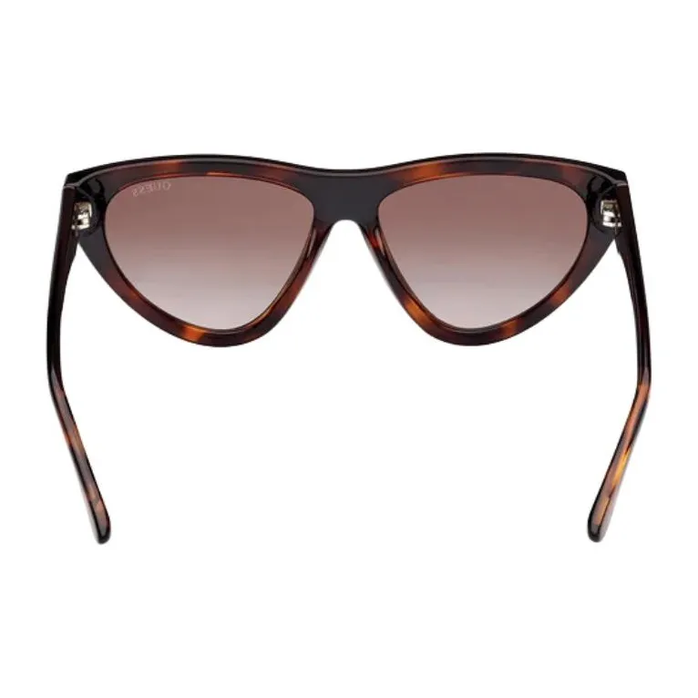 GUESS Injection Cat Eye Sunglasses Women's Tortoiseshell-2