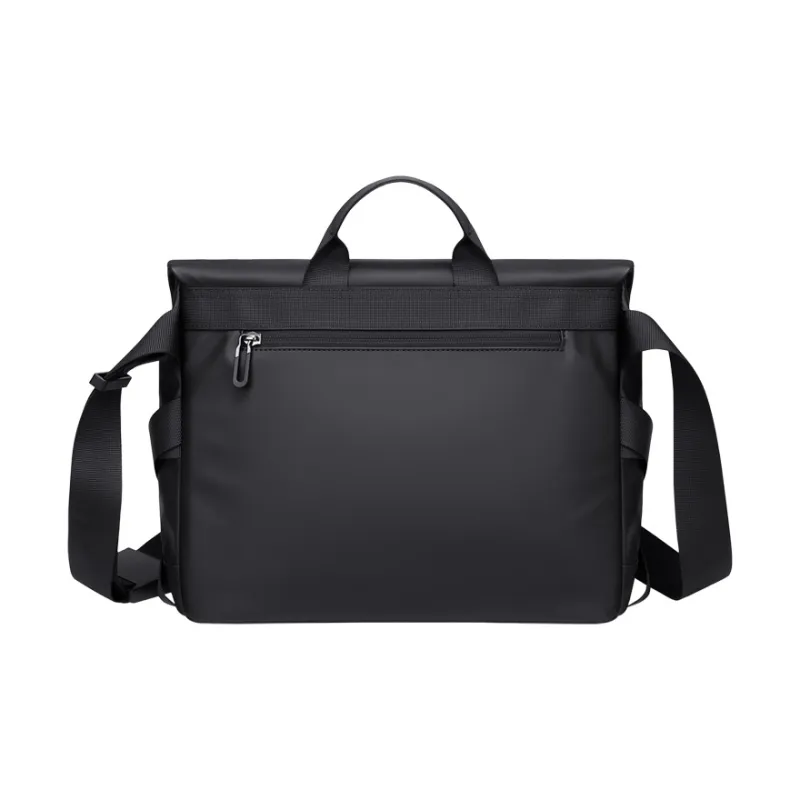 POLO Fabric Shoulder Bag Regular Men's Black/Gray-2