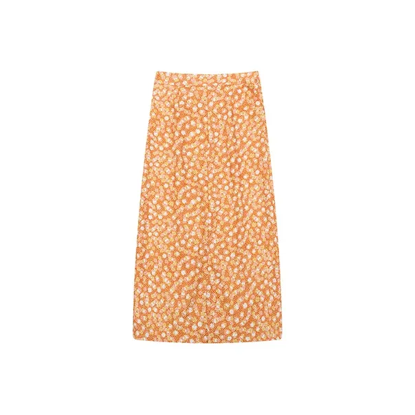 1ESS LA MODE Casual Long Skirt Women's-1