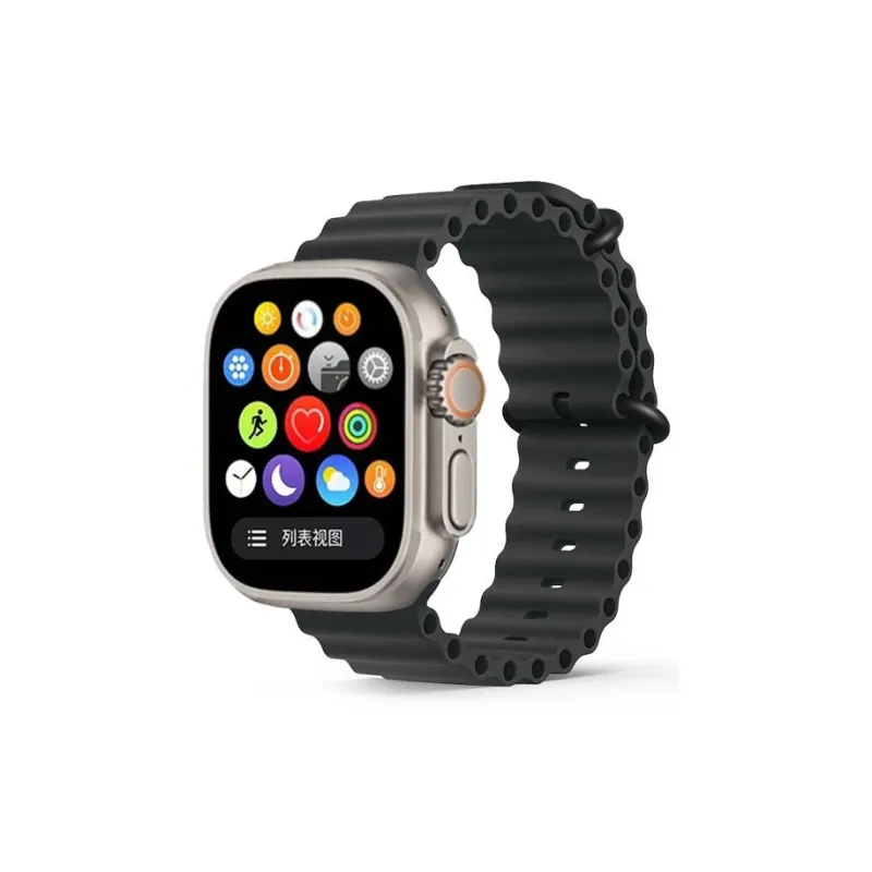 MUZHITIANKONG Apple Compatibility Watch Band Silicone Material-1
