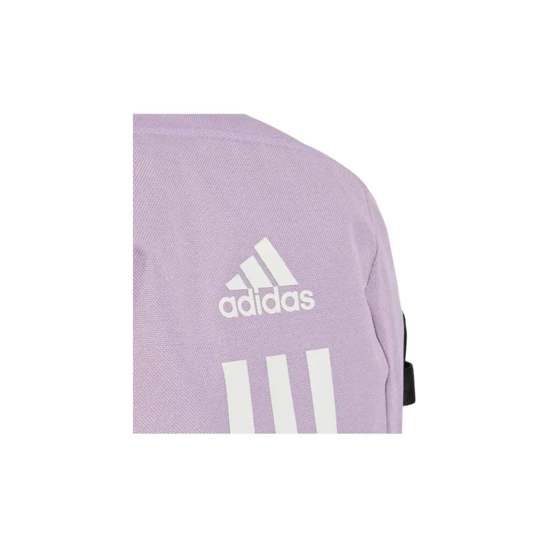 Adidas Power Polyester Backpack Unisex Plum Pink & White-3