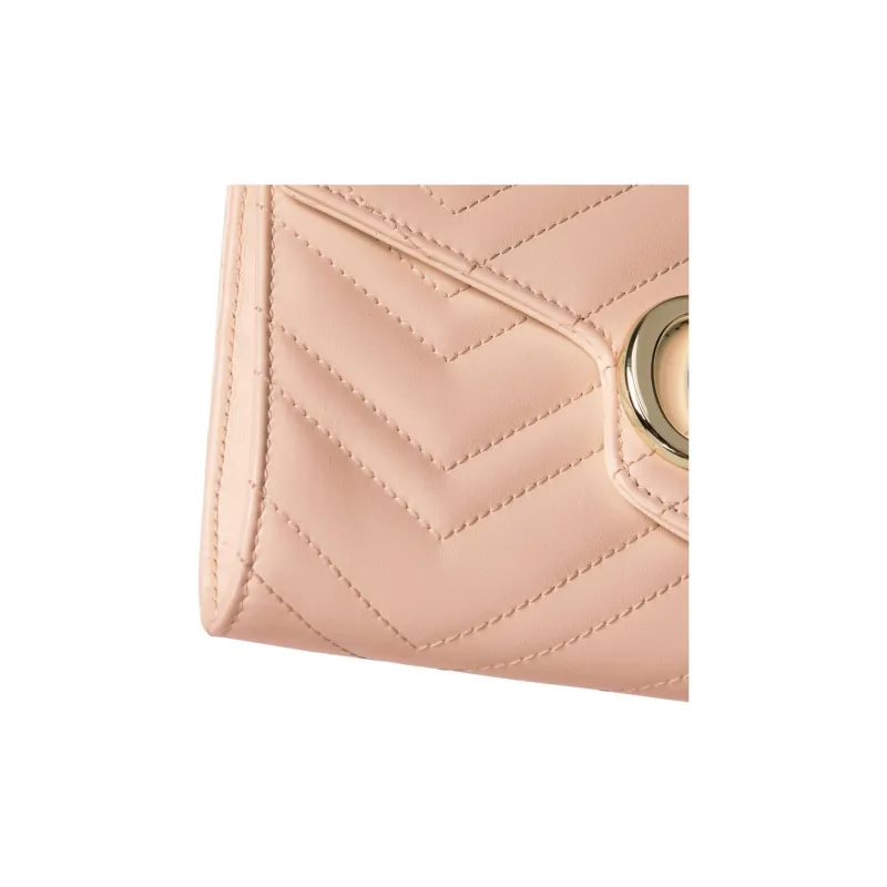 GUCCI GG Marmont Leather Shoulder Bag, Crossbody Bag, Wallet Women's Light Pink-5