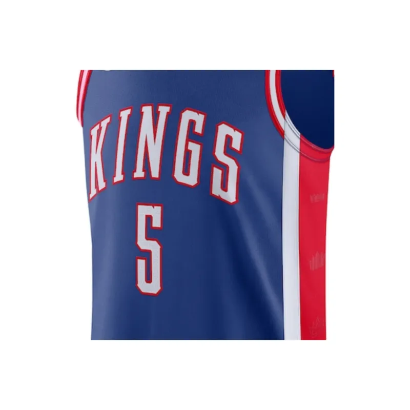 Nike x NBA Sacramento Kings Basketball Jerseys Men's Blue-2