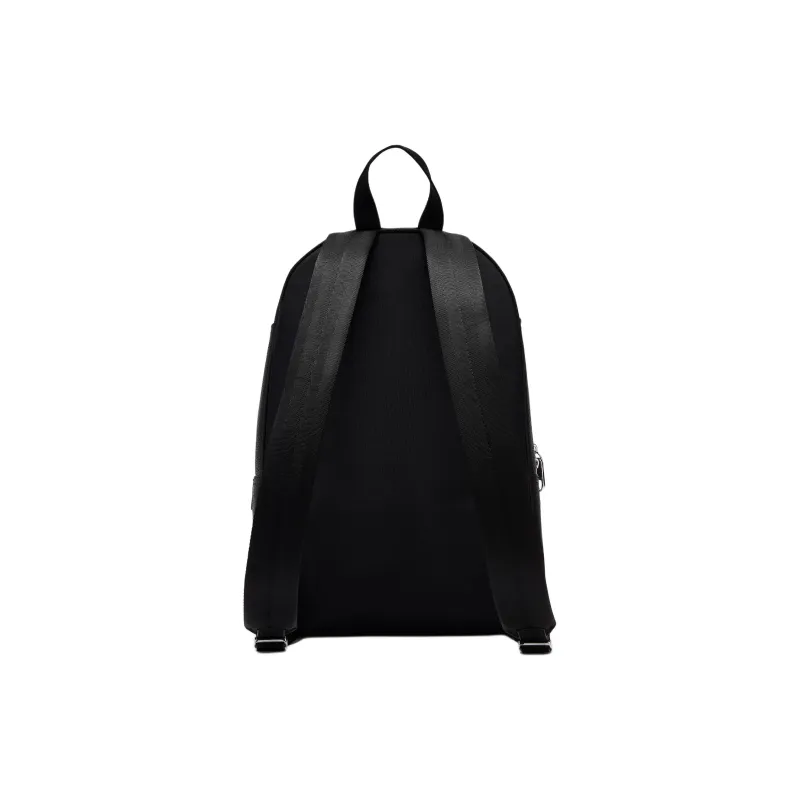 MARC JACOBS Pebble Leather Backpack Unisex Black-2