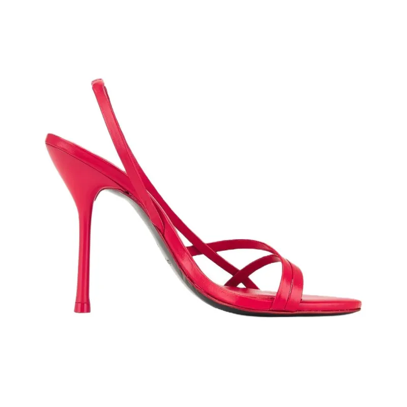 CULT GAIA Aydi One Strap Sandals 10.8cm Women's Fuchsia-1