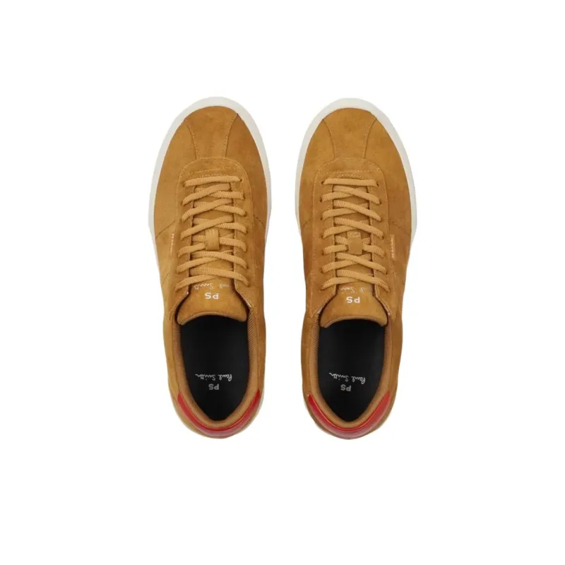 PS By Paul Smith Dillon Low Top Skateboard Shoes Men's Brown-4