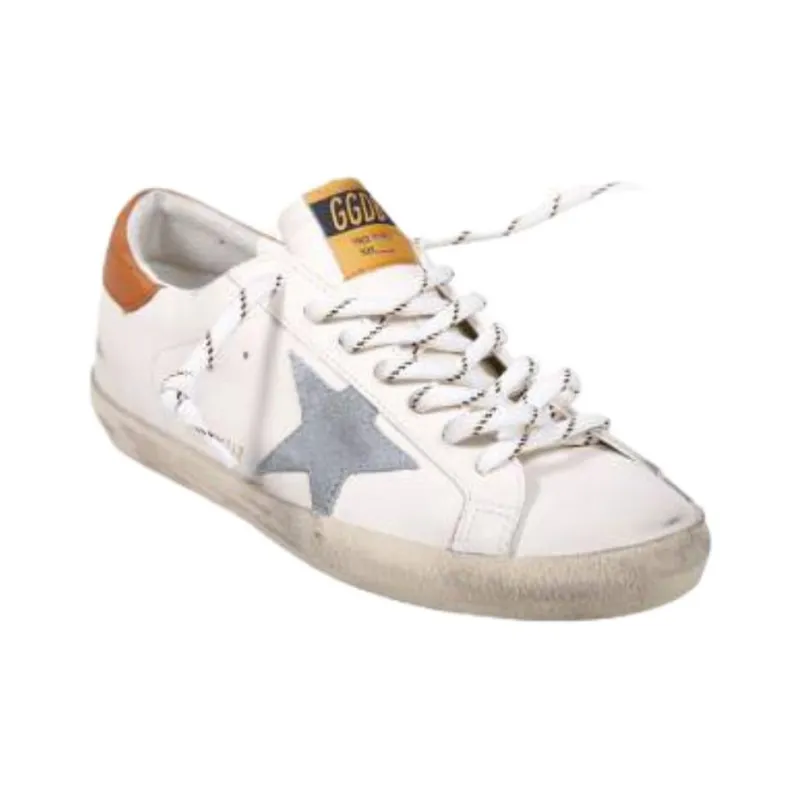 Golden Goose Low Top Skateboard Shoes Men's White-2
