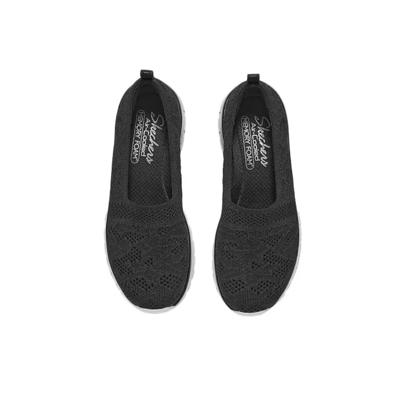 Skechers SPORT ACTIVE Low-Top Casual Shoes Women's Black-2