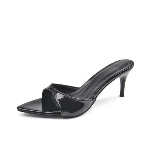 AJPAP Rubber Sole Slide Slippers Women's