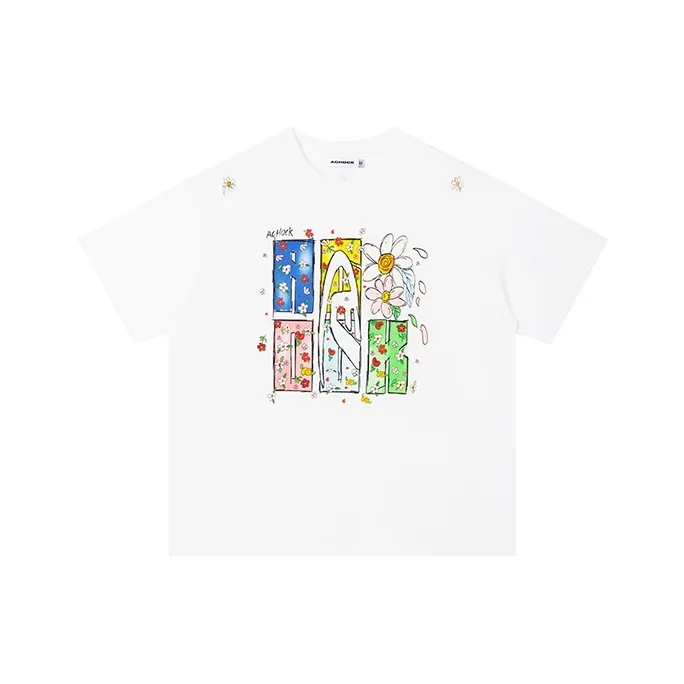 A Chock T Shirts Unisex White-0