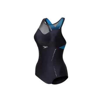 Speedo One piece Swimsuit Women's Black/Blue