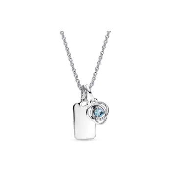 Pandora 925 Sterling Silver Necklaces Women's Silver