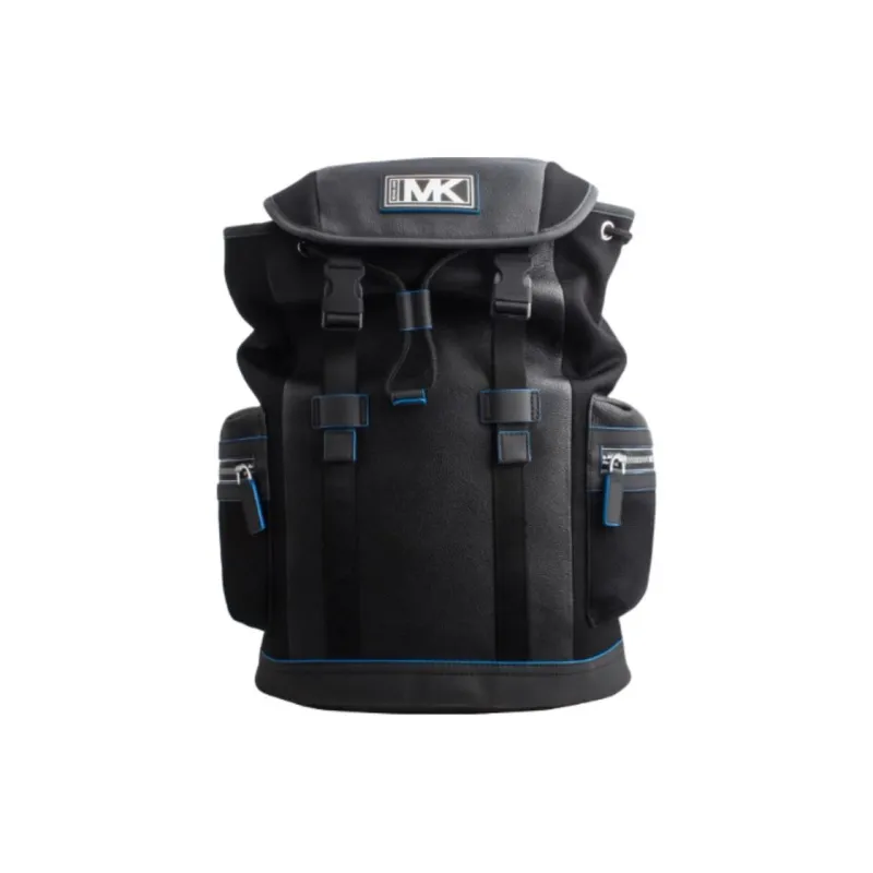 MICHAEL KORS Cow Leather Backpack Medium Size Men's Black-0