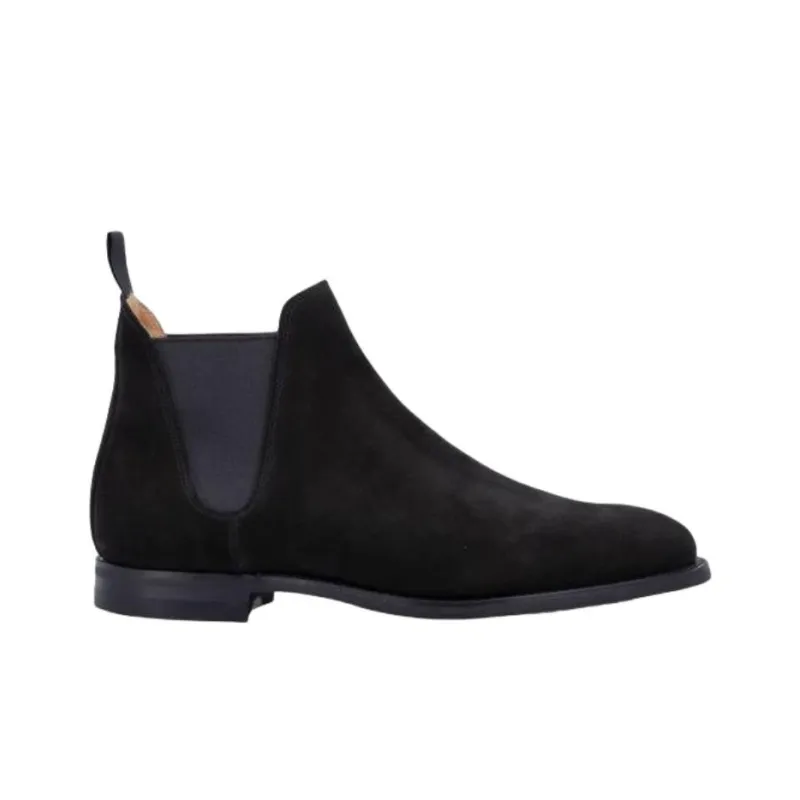 CROCKETT & JONES Ankle Length Chelsea Boots Men's Black-1