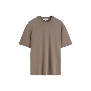 COS T Shirts Men Oat