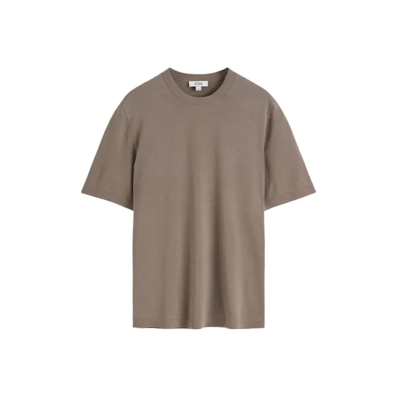COS T Shirts Men Oat-0