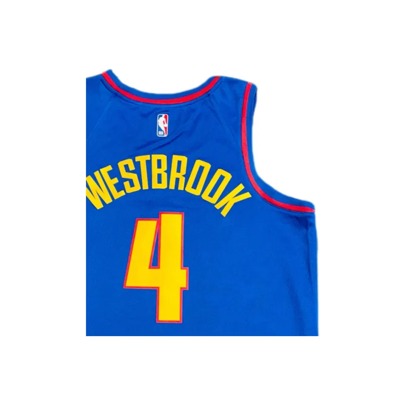 Jordan x NBA Golden State Warriors Basketball Jersey Men's Blue-3