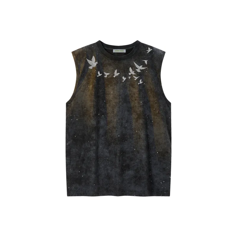 Budding Bear Tank Tops Unisex-0
