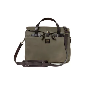 Filson Cotton Briefcase Men's Otter Green