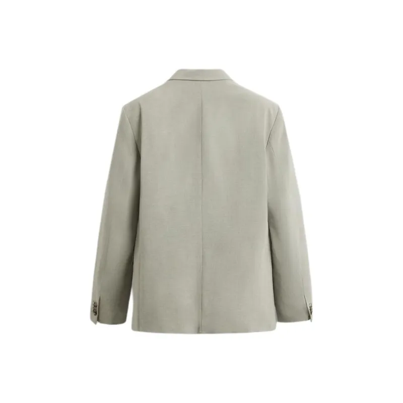 ZARA Business Suits Men Light Gray-1