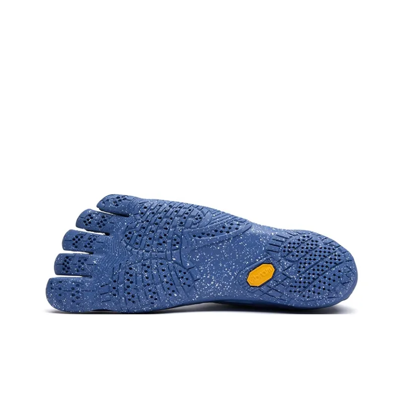 Vibram Five Fingers Shoes Slip Resistant, Breathable, Quick Dry Low Top Training Shoes Men's Blue-3