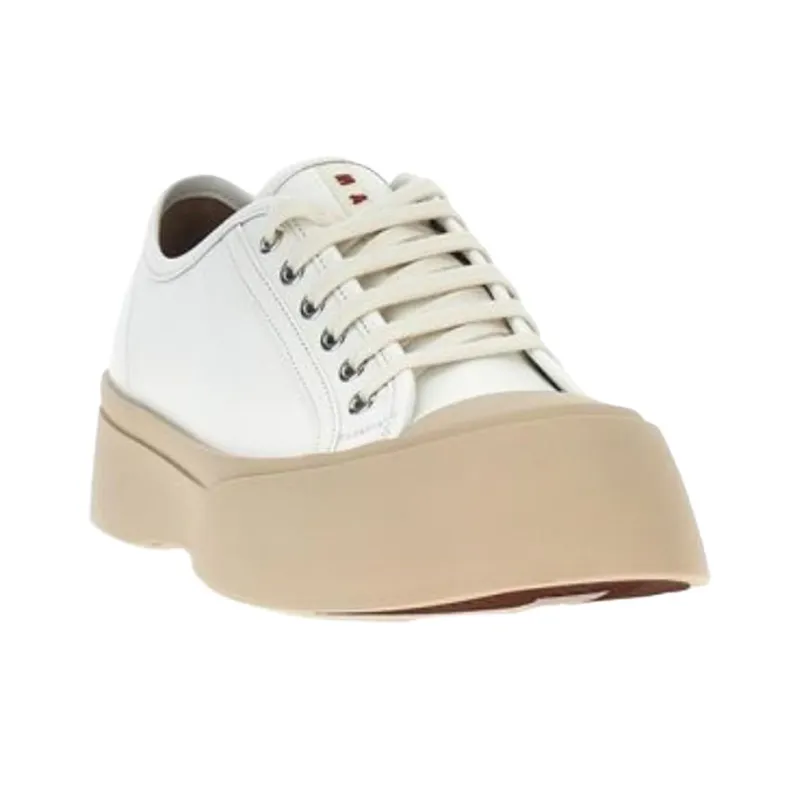 MARNI Pablo Low Top Skateboard Shoes Women's White-2