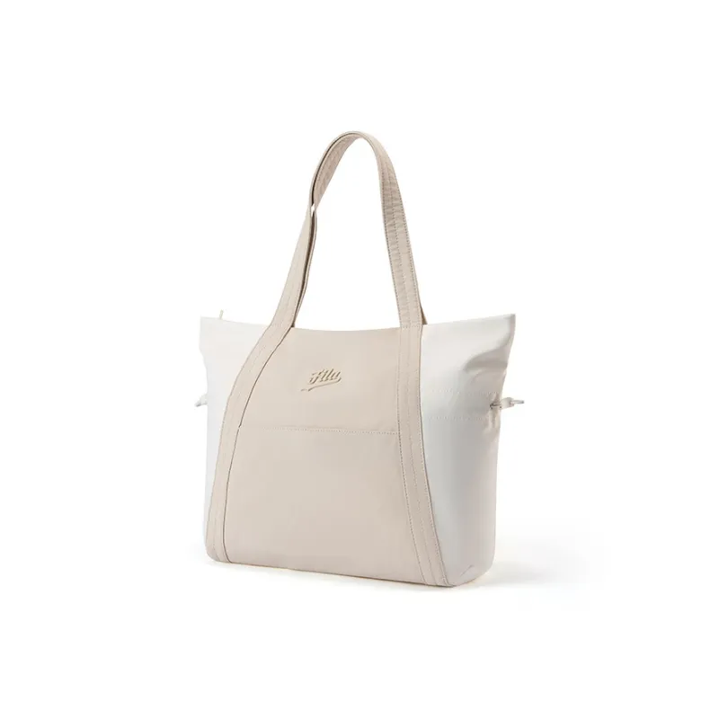 FILA FUSION Fabric Tote Bag, Shoulder Bag Mini Women's Cloud White-1