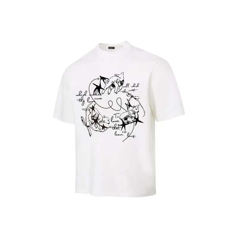 GNOMESHGH Short Sleeved T Shirts Unisex-3