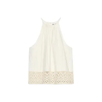 ZARA Camisoles Women's Light Beige