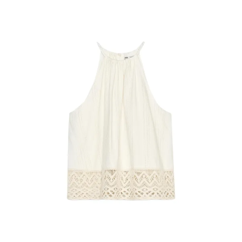 ZARA Camisoles Women's Light Beige-0