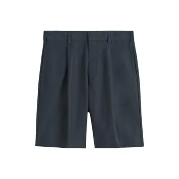 COS Casual Shorts Men Navy Blue