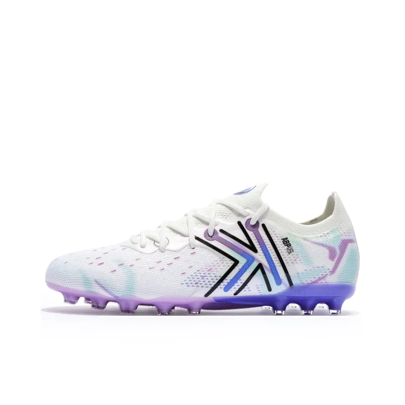 KELME Ji Di 5.0 MG Multi Ground Artificial Ground, Natural Ground Mid Top Soccer Shoes Unisex White Multicolor-4