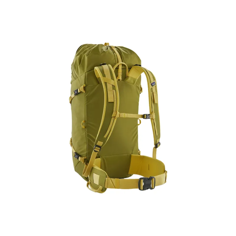 Patagonia 55L Mountaineering Bag Outdoor Bag Recycled Material Grass Green Unisex-1