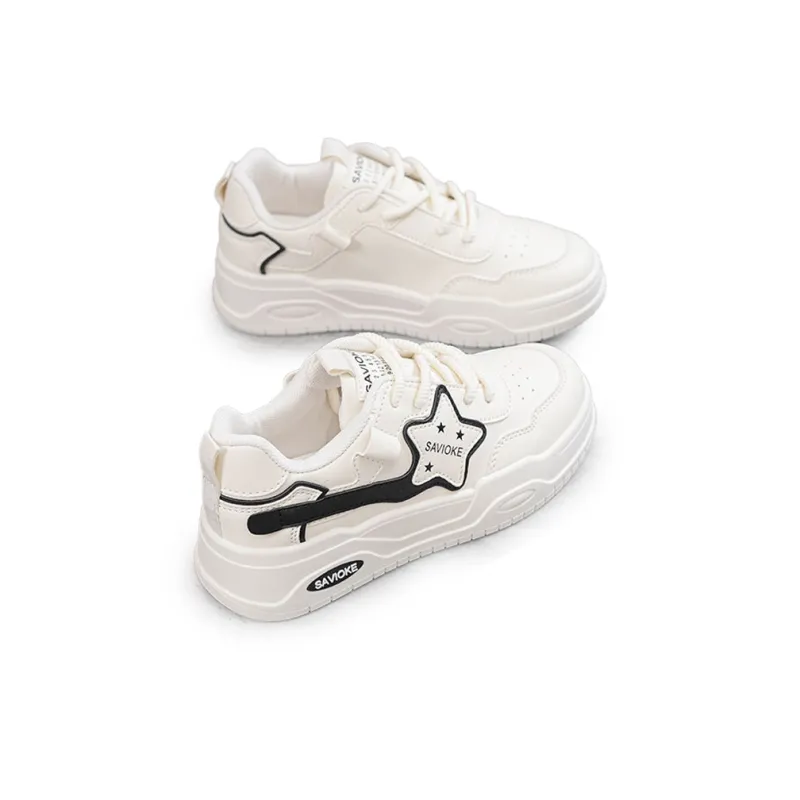 Gai Renpu Abrasion Resistant Shock Absorbers Low Top Skateboard Shoes Women's-3
