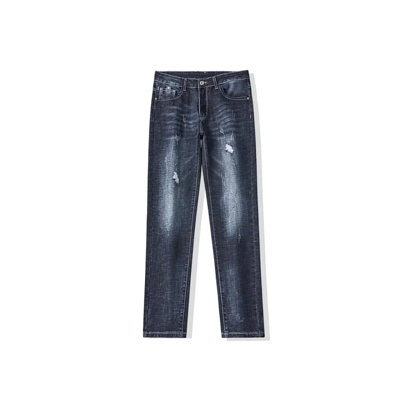 Tonlion Jeans Unisex Blue Black-9