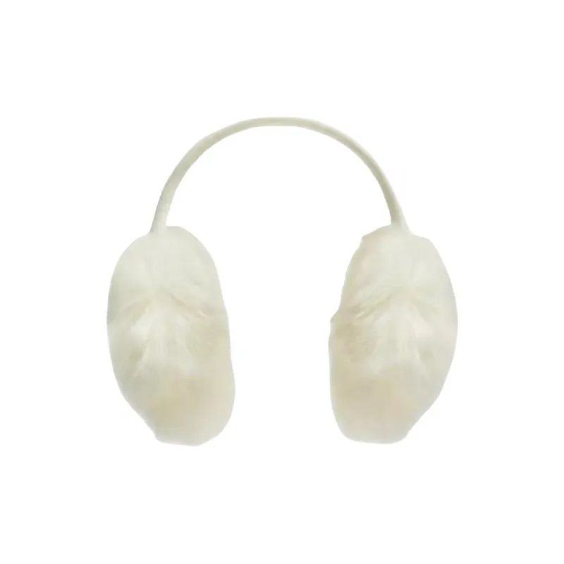 Moncler Fur, Acrylic, Polyester, 100% Cotton Earmuffs Women's White-0