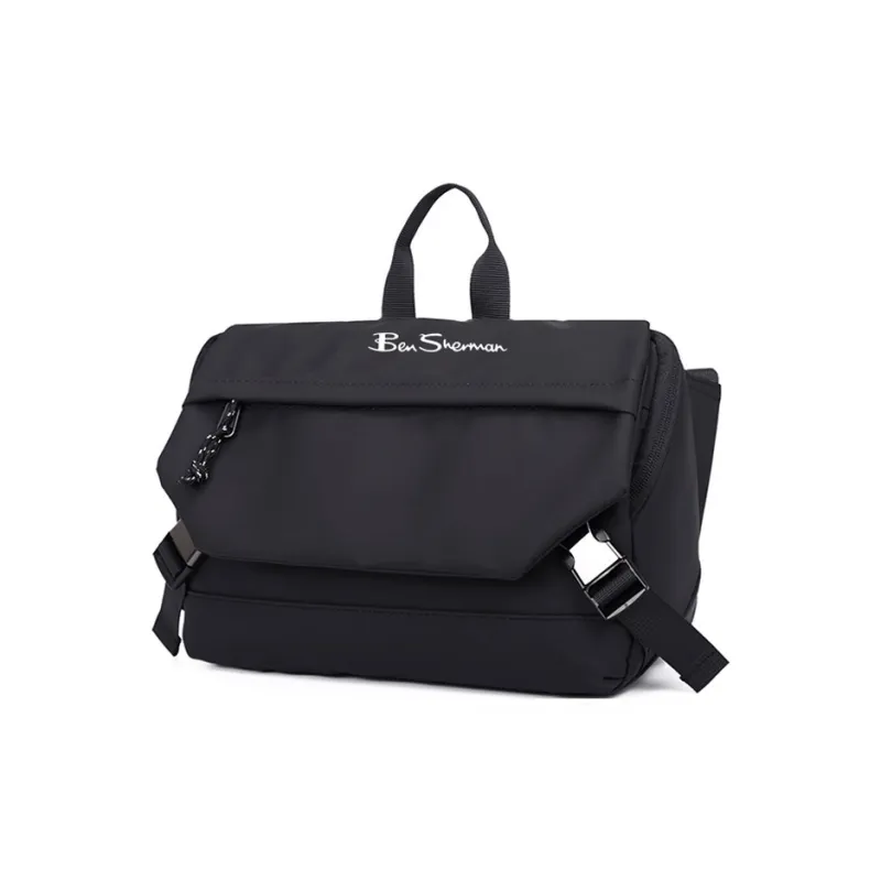BEN SHERMAN Oxford Handbag Unisex Black-4